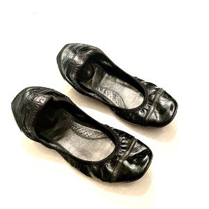 Prada patent leather ballet flats